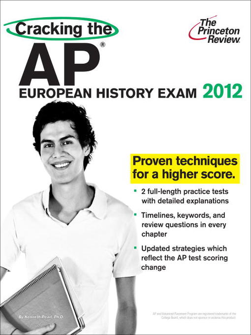 Title details for Cracking the AP European History Exam, 2012 Edition by Princeton Review - Available